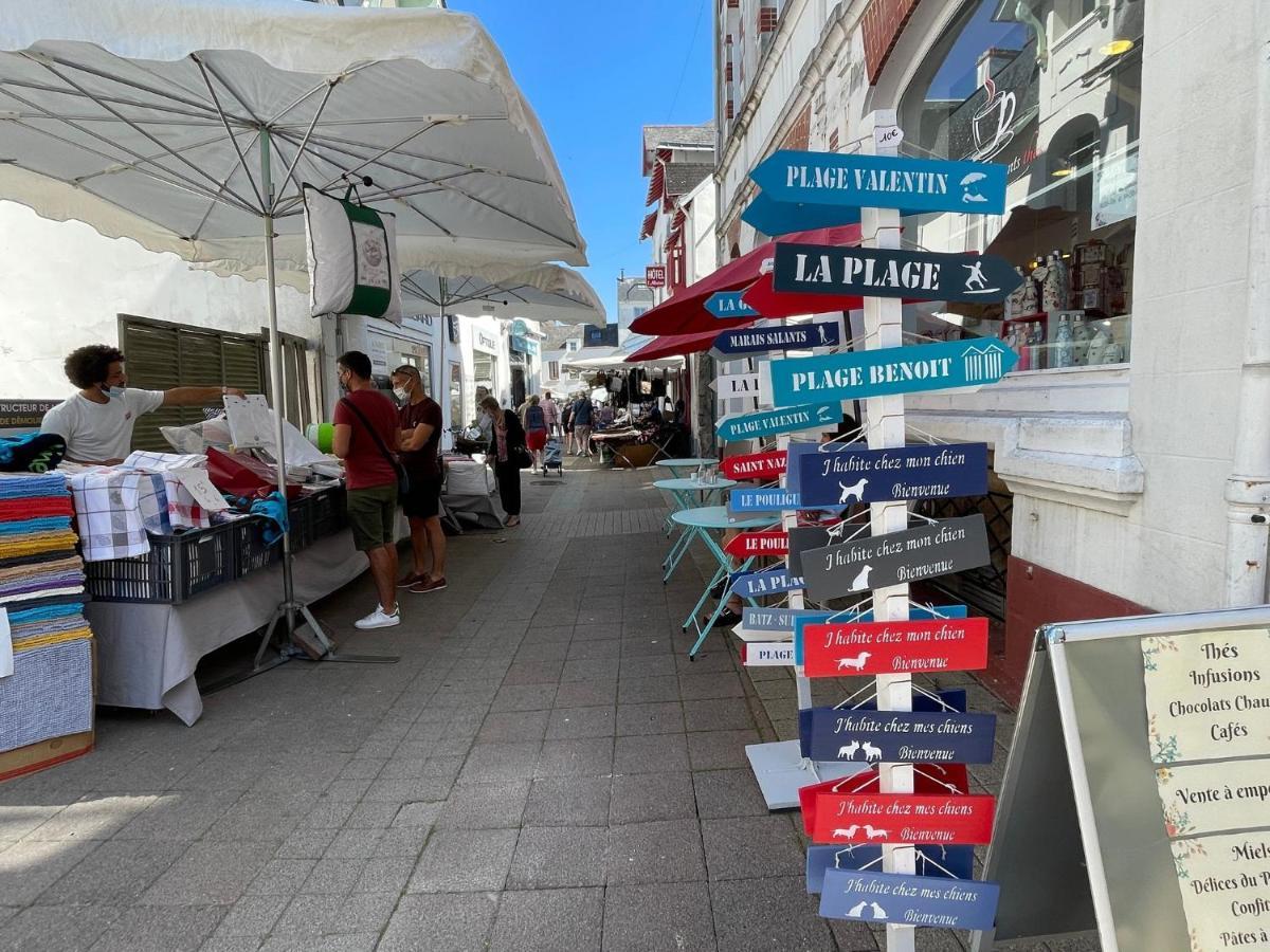 Detente Et Vue Sur Le Port Au Pouliguen 勒宝利古恩 外观 照片